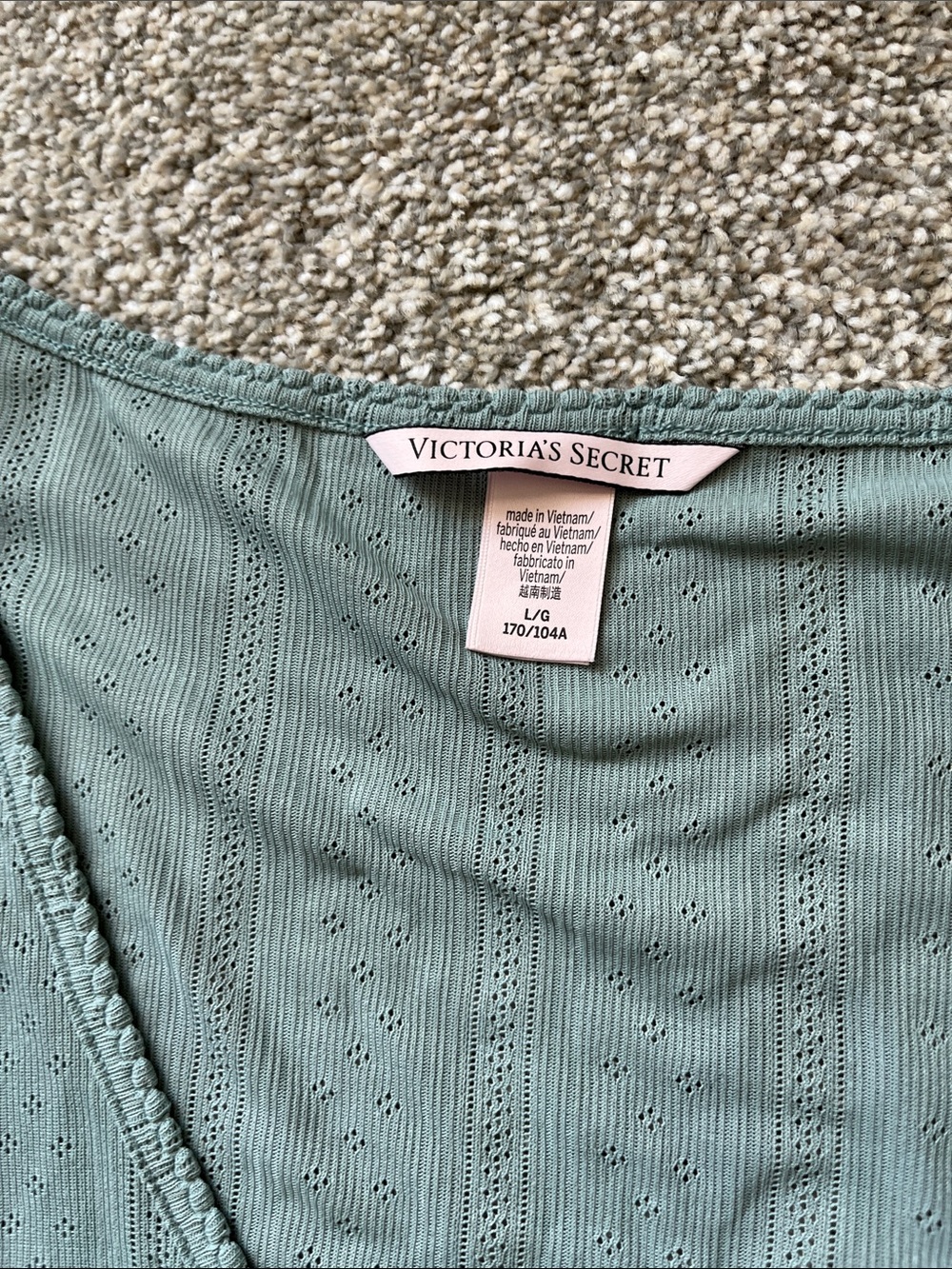Victoria’s Secret Short Sleeve Pajama Set - Size XLarge - Picture 3 of 5